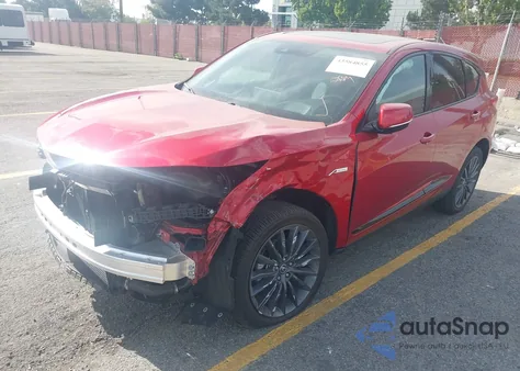 2022 Acura Rdx A-Spec Advance Package/Pmc Edition z USA, uszkodzony, nr VIN 5J8TC2H83NL011382